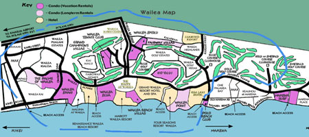 wailea map